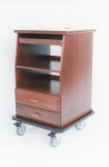 Standard Two Drawer Fetal Monitor Cart